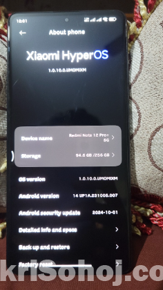 Redmi note 12 pro plus 5G